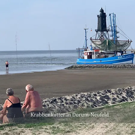 Muschelkoje Norddeutsch Gemuetlich! شقة *